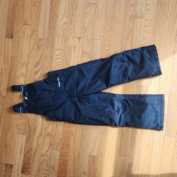Arctix 4T Black Snow Bibs Ski Snowboard Winter Insulated Reinforced - Picture 1 of 8